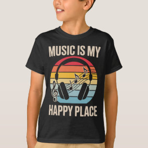 Funny Music Design For Men Women Music Teacher Mus T-Shirt