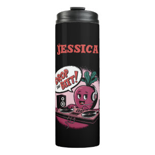 Funny Music Drop The Beet Thermal Tumbler
