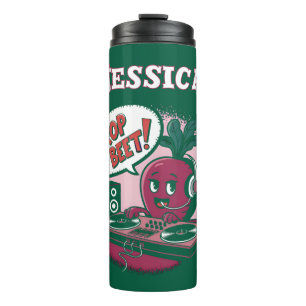Funny Music Drop The Beet Thermal Tumbler