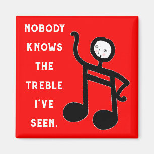 Funny Music Magnet