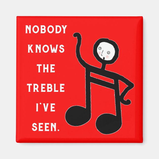 Funny Music Magnet (Front)