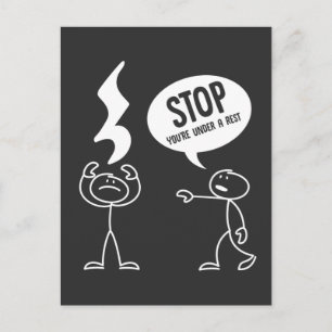 Funny Music Teacher Quote Rest Musical Notes Pun Postcard