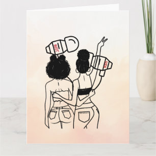 Funny Musical Bestie Pun / Best Friend  Card