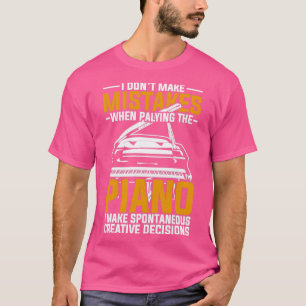 Funny Musical Instrument Piano Pianist T-Shirt