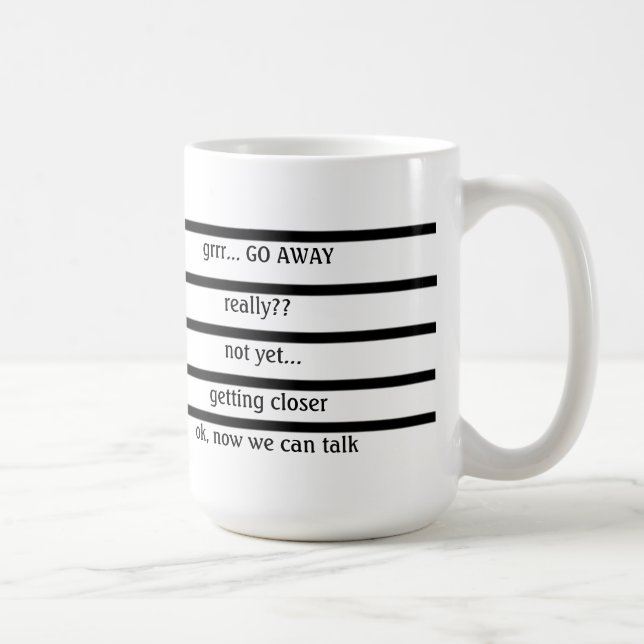 Funny, must have coffee before we talk CUSTOMIZE Mug (Right)