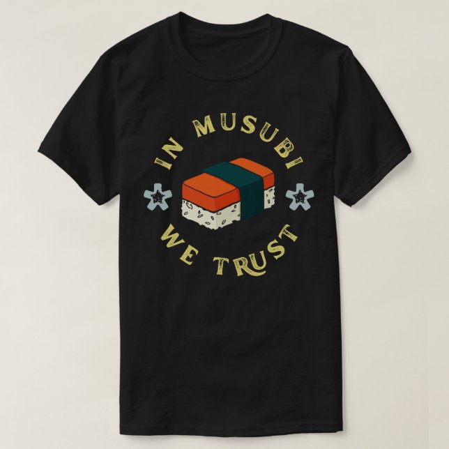 Funny Musubi T-Shirt (Design Front)