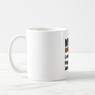 Funny My Dog Is Full of Bull Beagle Vintage Shirt  Coffee Mug