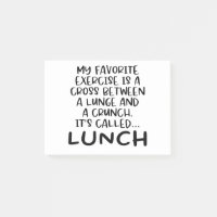 Funny my favourite exercise is lunch gym lovers
