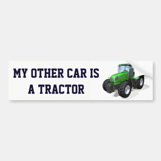 Farm Tractor Bumper Stickers And Car Stickers Zazzle Uk 7499