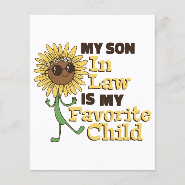 Funny My Son In Law Is My Favourite Child Family M (Front)