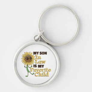 Funny My Son In Law Is My Favourite Child Family M Key Ring