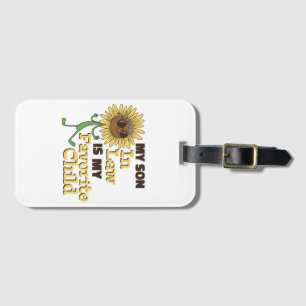 Funny My Son In Law Is My Favourite Child Family M Luggage Tag
