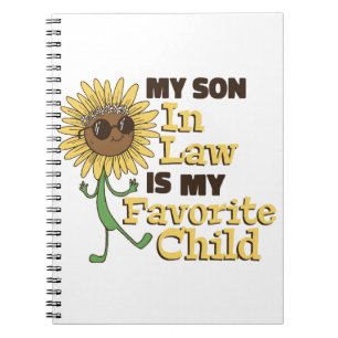 Funny My Son In Law Is My Favourite Child Family M Notebook