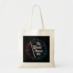 Funny My Wand Chose Me Flute Player Gift Flute Tote Bag