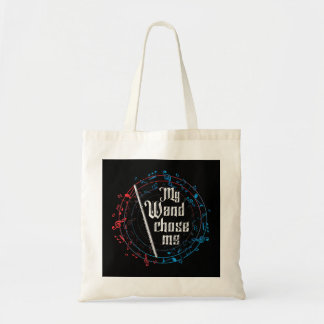 Funny My Wand Chose Me Flute Player Gift Flute Tote Bag