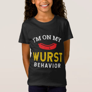 Funny My Wurst Behaviour Oktoberfest T-Shirt