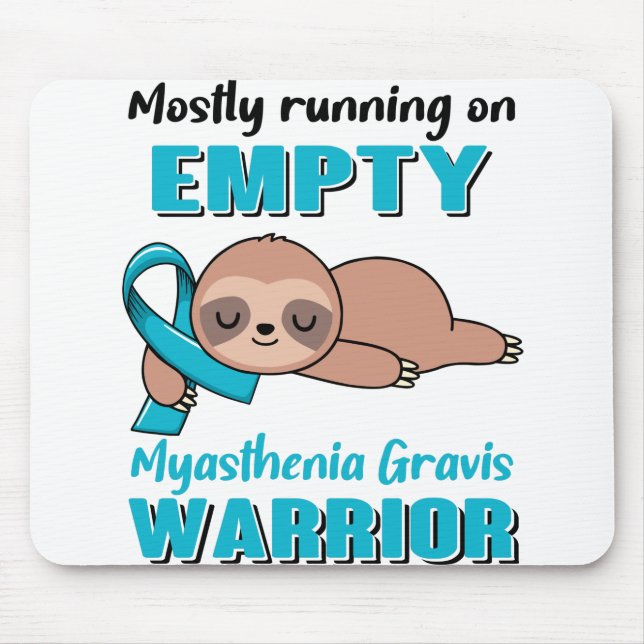 Funny Myasthenia Gravis Awareness Gifts Mouse Mat (Front)