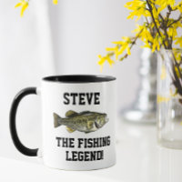 Funny Name Fishing Legend Largemouth Bass Sports