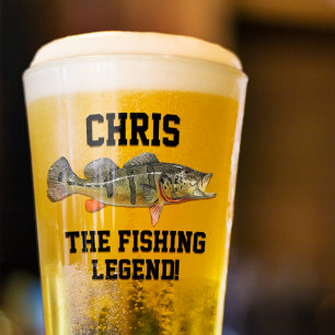 Funny Name Peacock Bass Legend Sports Glass