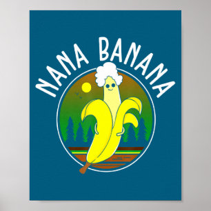 Funny Nana Banana  Poster
