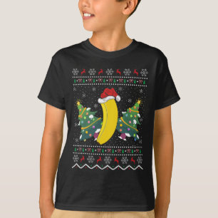 Funny Nana Fruit Lover Xmas Ugly Nana Christmas  T-Shirt