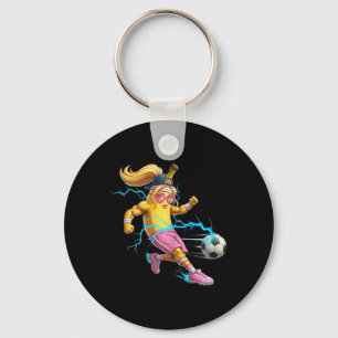 Funny Nana Soccer Ll Tee For Girls Women And Youth Key Ring