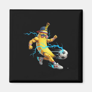 Funny Nana Soccer Player Tee Cool Usa Sports Fruit Magnet
