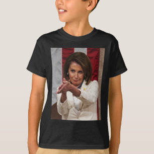 Funny Nancy Pelosi Clap Back Anti Trump Meme Tee 