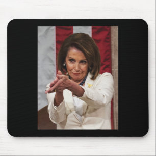 Funny Nancy Pelosi Clap Back Anti Trump Meme Tee Mouse Mat