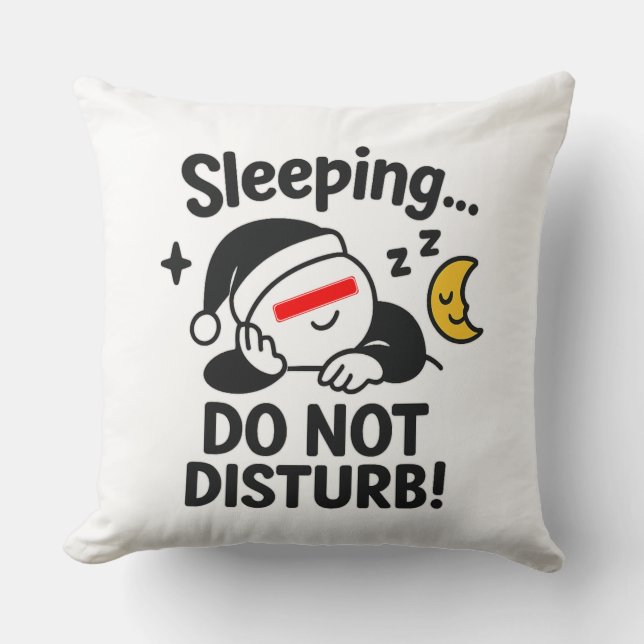 Funny Nap Decorative Cushion (Front)