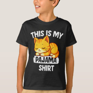 Funny Napng Cat Shirt This Is My Pajama For Men Wo