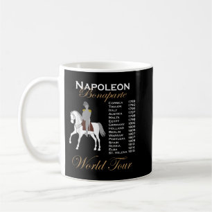 Funny Napoleon Bonaparte History World Tour Timeli Coffee Mug
