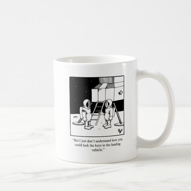 Funny NASA Humour Coffee Mug Gift (Right)