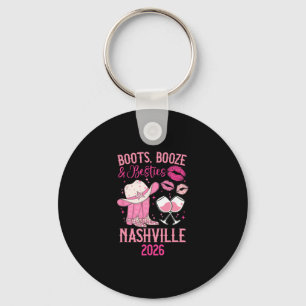 Funny Nashville Besties Trip 2026 Besties Vacation Key Ring