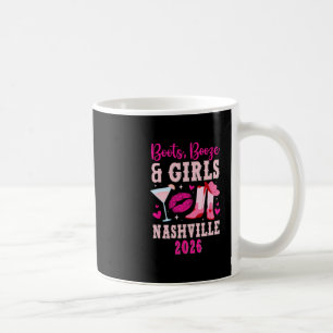 Funny Nashville Girls Trip 2026 Girls Vacation Nas Coffee Mug