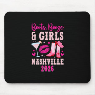 Funny Nashville Girls Trip 2026 Girls Vacation Nas Mouse Mat
