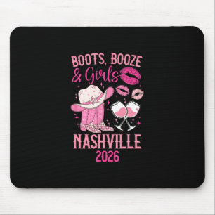 Funny Nashville Girls Trip 2026 Girls Vacation Nas Mouse Mat