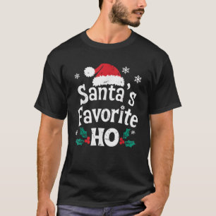 Funny Naughty Dirty Adult Pajama Christmas Men Wom T-Shirt