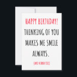 Funny Naughty Happy Birthday Card for Him & Her<br><div class="desc">If you are looking for some funny, naughty and dirty birthday gift ideas, this happy birthday card will surely interest you. Do not worry about what to write in this birthday card as this card already has birthday quote or message. This card can be a perfect birthday gift for him,...</div>
