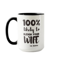 Funny Naughty Santa Christmas Gift