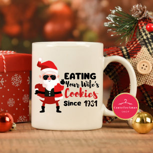 Funny Naughty Santa Christmas  Mug