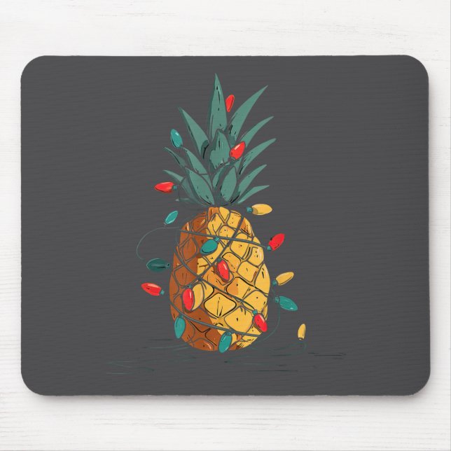 Funny Ne Christmas Graphics Lights Lover  Mouse Mat (Front)