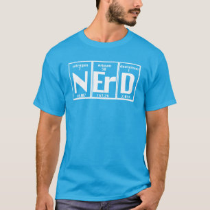 Funny Nerd Elements atomic chart T-Shirt