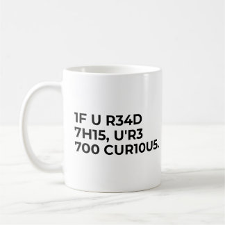 Funny Nerdy Code Saying Coffee Mug