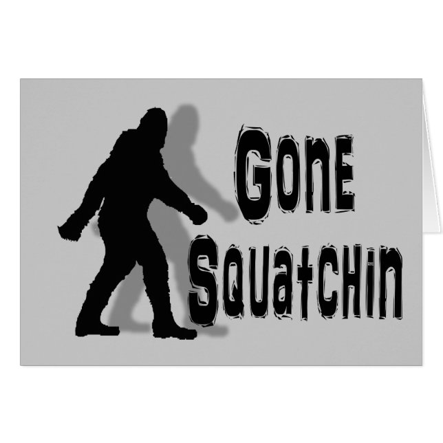 funny nerdy geek big foot sasquatch (Front Horizontal)