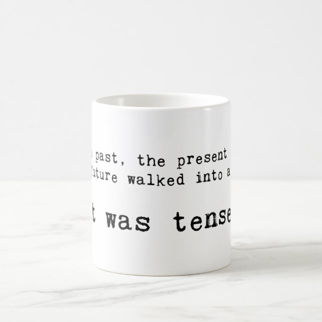 Funny nerdy literary English teacher gift Coffee Mug (Center)