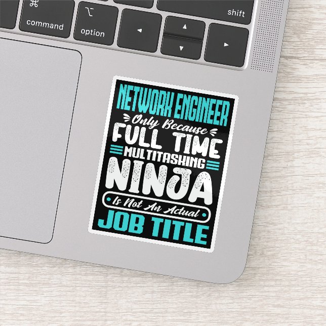Funny Network Engineer Job Title Profession Skills (Detail)