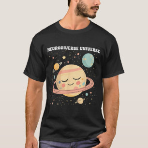 Funny Neurodiverse Universe Sped Teacher Autism Aw T-Shirt