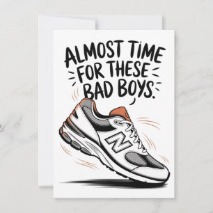 Funny New Balance Birthdays Father's Day New Dad  Card