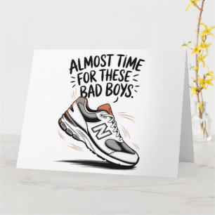 Funny New Balance Birthdays Father's Day New Dad  Card